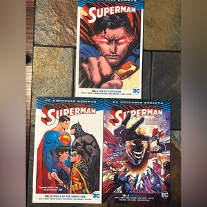 Superman Rebirth Volume 1-3 Superman 52 Comic Books